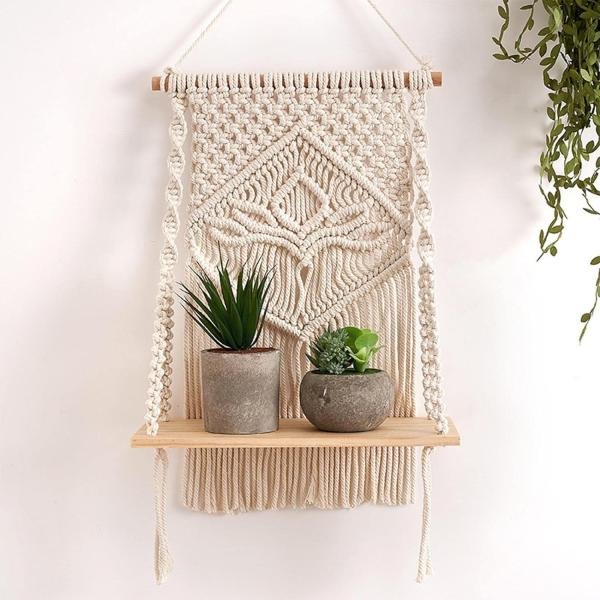 Decazone Macrame Indoor Wall Hanging